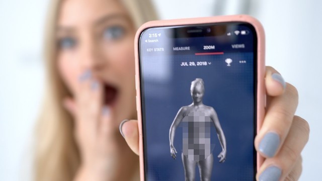 'Naked 3D Body Scanner!'