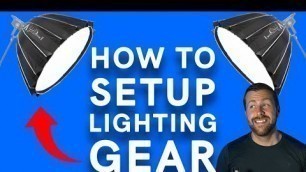 'How to Setup Lighting For Your Fitness Videos'