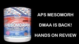 'APS Mesomorph Review'