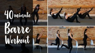 '40-minute Barre Workout'