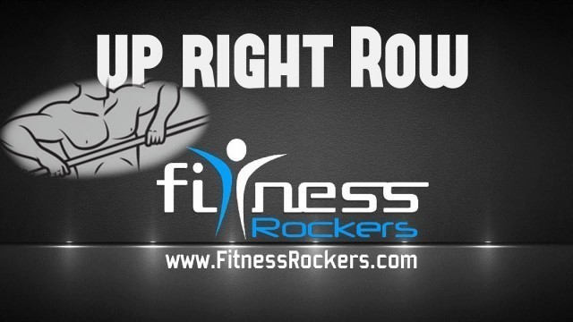 'Traps & Shoulders Exercise - Up Right Row in Hindi, India - Fitness Rockers'