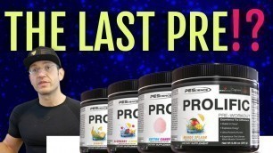 'OVERRATED or NOT? | PES PROLIFIC Pre Workout Review'