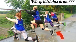 'Fitness Training auf Inline Skates'