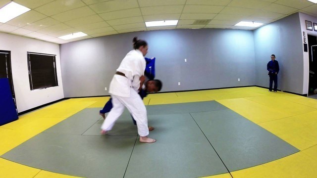 'Darius Pre-Jr. Olympics Judo workout'