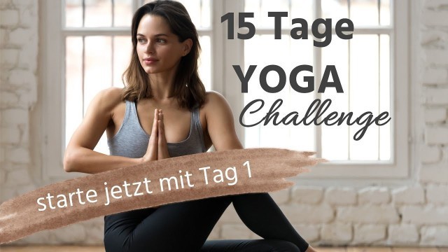 '1. Tag - 15 Tage Femme Fitness Yoga Challenge'