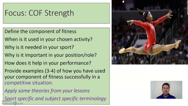 'NEA Coursework GCSE PE - Section A Overview'