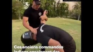 'technique de combat ; krav maga, commando fitness club, pour l\'autodéfense'