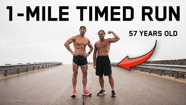 '1-Mile Run For Time With My 57 Year Old Dad'