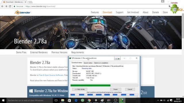 'download blender 3d for free | telecharger blender gratuit | blender كيفية تنزيل'
