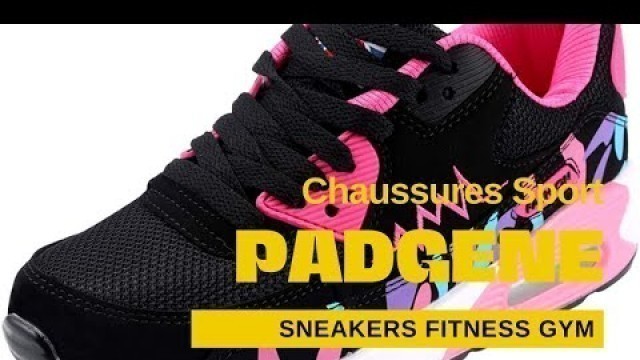 'PADGENE Femme Baskets Mode Chaussures Sport Course Sneakers Fitness Gym athlétique Multisports'