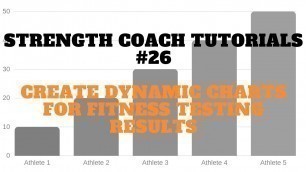 'Fitness Testing Dynamic Charts | Strength Coach Tutorials #26 | DSMStrength'