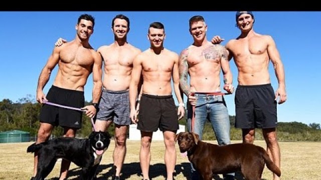 'Голые и милые: фитнес-тренеры разделись ради собак, Naked cute and fitness trainers divided for dogs'