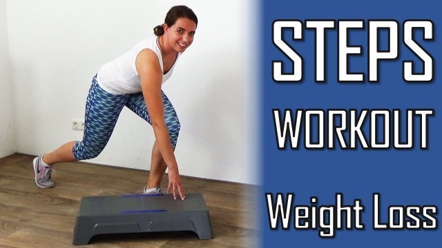 '10 Minute Steps Workout for Weight Loss – Stepper Exercises Improving Fat Loss'