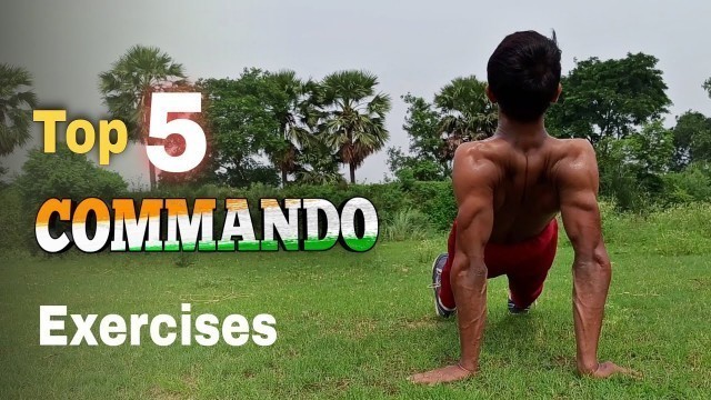 'Commando Workout। Top 5 Commando Hard Exercises 