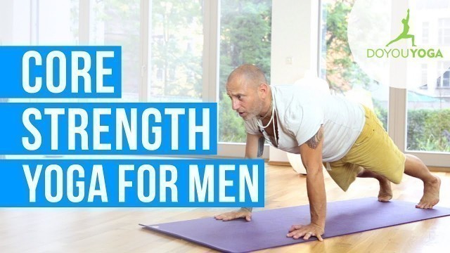 'Core Strength Yoga for Men | Day 2 | Men\'s 30 Day Yoga Challenge'