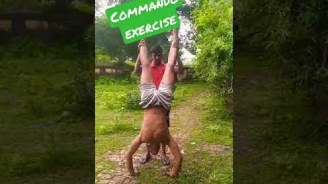 'commando workout with friend | commando exercise