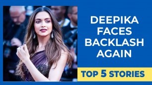 'Top 5 Stories | Fans Call Deepika Padukone \'IRRESPONSIBLE\' | Disha Patani HOT Home Workout Routine'