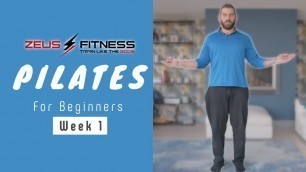 'Pilates For Complete Beginners Course | Week 1 | Men & Women'