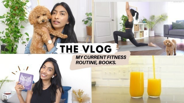 'VLOG - Current fitness routine, PR unboxing, Angel words book, exciting purchases | Shikha Singh'