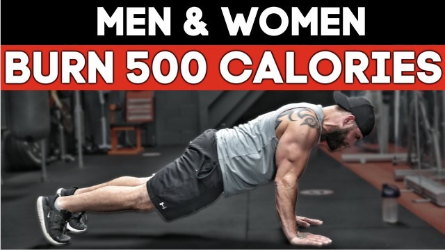 'BURN 500 CALORIES with this HIIT workout | BODYWEIGHT ONLY'