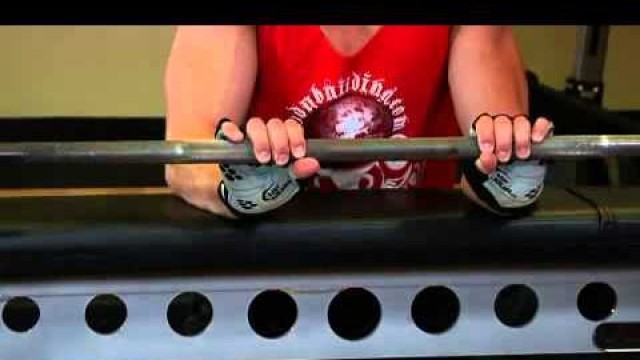 'Palms-Down Wrist Curl Over A Bench Bilek Hareketi Nasıl Yapılır - FitnessProgrami.com'