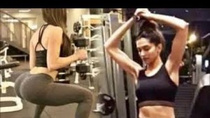 'Deepika Padukone Workout - Latest Workout Video - Bollywood Actress Workout'