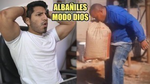 'LOS ALBAÑILES MÁS FUERTES DEL MUNDO | Albañiles Humillan a Culturistas del Gym #2'