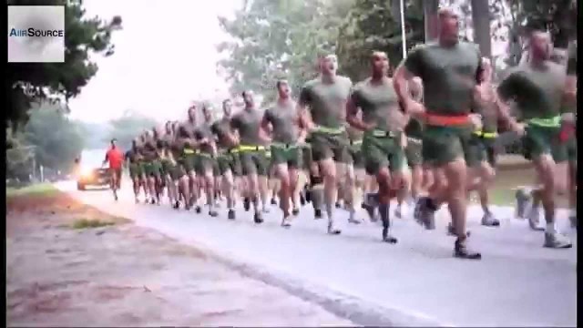 'U.S. Marines Physical Training'