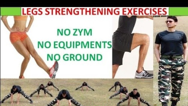 'commando fitness series video-1(for a fitness of a commando) legs strengthening exercises.'