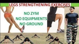 'commando fitness series video-1(for a fitness of a commando) legs strengthening exercises.'