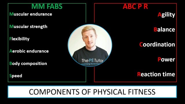 'Components of Physical Fitness - BTEC Sport and GCSE PE'