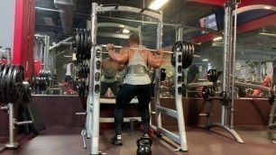 'DTF365 Strength - Lower Body Superset - 405 lbs. Barbell Back Squat + 977+ lbs. Inverted Leg Press'