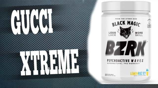 'BZRK Pre Workout Review | Black Magic Extract?!'