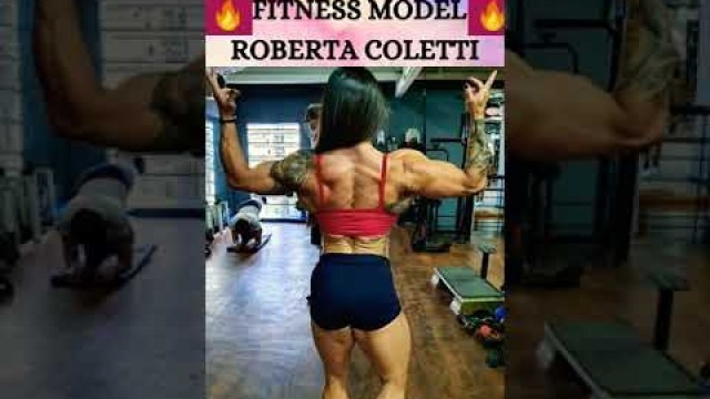 'Fitness Inspiration || Gym Motivation || Fitness Models Transformation || Roberta Coletti #shorts'