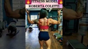 'Fitness Inspiration || Gym Motivation || Fitness Models Transformation || Roberta Coletti #shorts'