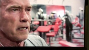 'Arnold Schwarzenegger fitness motivation from the movie Sabotage'