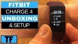 'FITBIT CHARGE 4 Full Setup (GPS, Clock Faces, Spotify, Payments, Apps, Notifications) & Unboxing!'