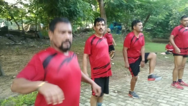 'Outdoor  fitness exercise ll Commando club Indirapuram'