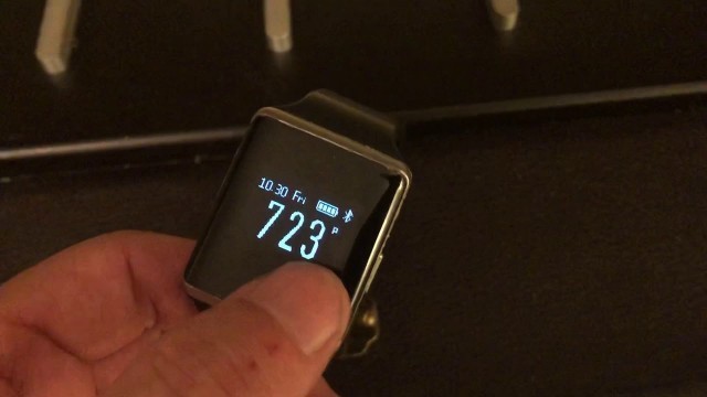 'Vivitar Fitness Tracker Watch Charging'