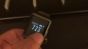 'Vivitar Fitness Tracker Watch Charging'