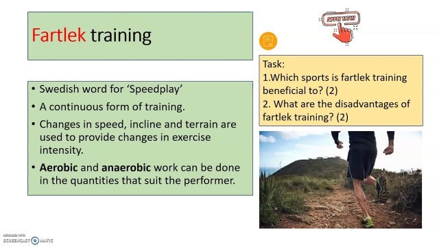 'Methods of Training GCSE PE'