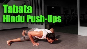 'Tabata Hindu Push-Ups'