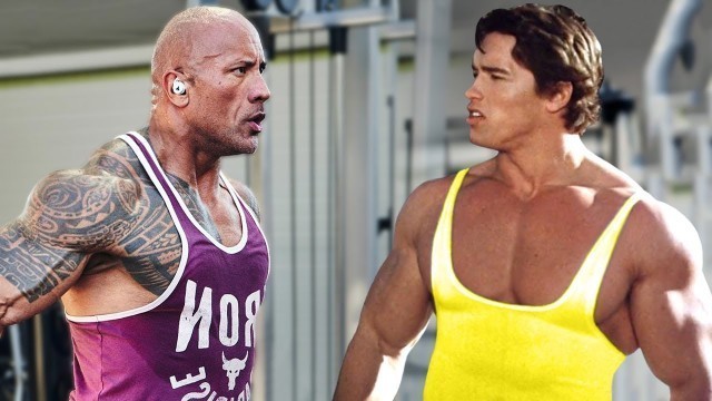 'DWAYNE \"THE ROCK\" JOHNSON VS ARNOLD SCHWARZENEGGER - LEGENDARY MOTIVATION'