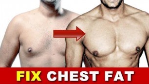 'How to get rid of Man Boobs (Gynecomastia) | Reduce Chest Fat | Fitness Rockers'