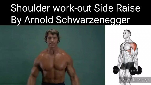 'Arnold Schwarzenegger Shoulder Workout'