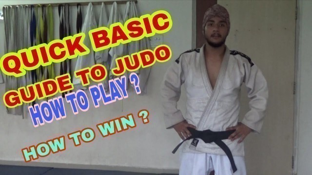 'Quick basic guide to judo in hindi || How to win || Moral quote || How to score ippon'