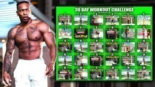 '30 DAY AT HOME WORKOUT PLAN(DUMBBELLS)'