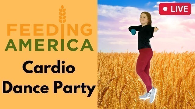 'Cardio Dance Party - Feeding America Charity Event 2021'