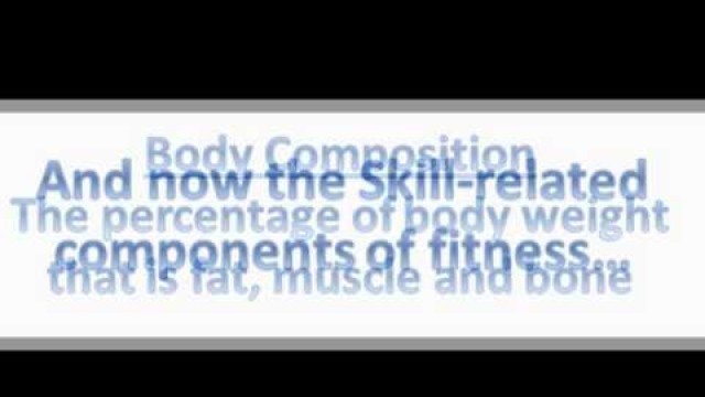 'PE GCSE #2 : Components of Fitness'