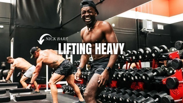 'weight training like NICK BARE | running / lifting'